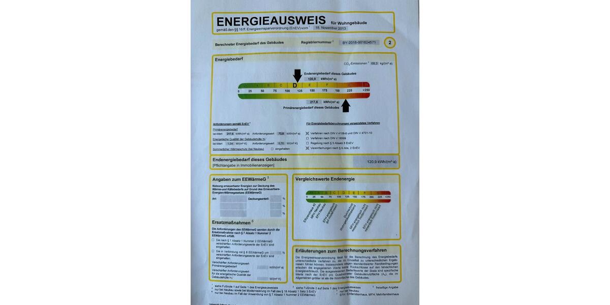 Etagenwohnung Burgkunstadt - 2 Zimmer, 48 m&sup2;, 335&euro; | Angebot:26440184