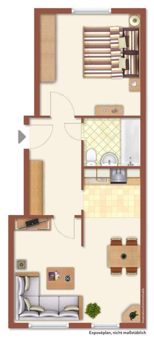 Klein aber fein! - Die perfekte Wohnung 2 zimmer
