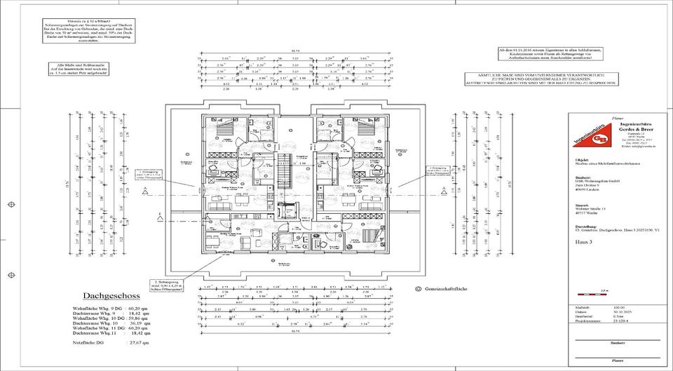 Etagenwohnung Werlte - 3 Zimmer, 76 m&sup2;, 830&euro; | Angebot:26680536