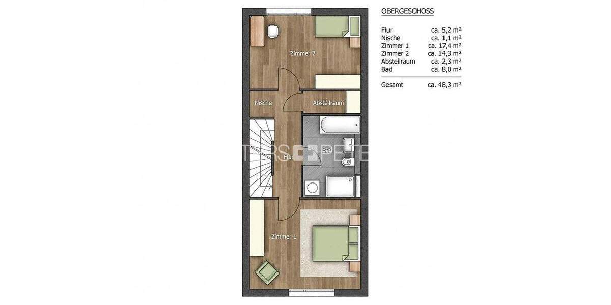 Reihenmittelhaus Geesthacht Heinrichshof - 5 Zimmer, 145 m&sup2;, 1.990&euro; | Angebot:23977058