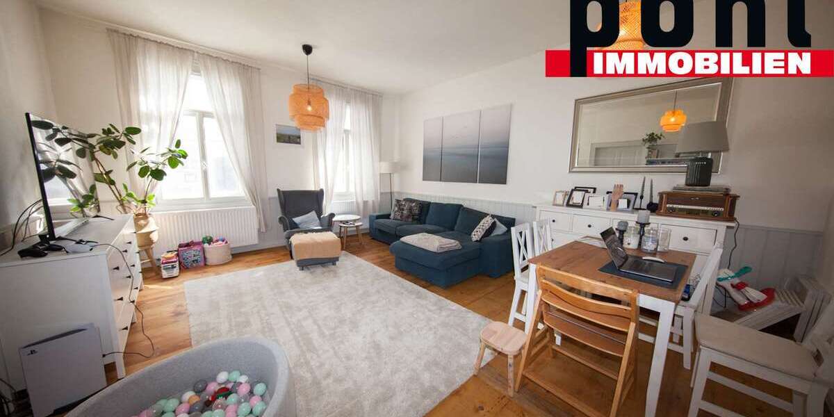 Etagenwohnung Coburg - 4 Zimmer, 107 m&sup2;, 1.100&euro; | Angebot:26447799