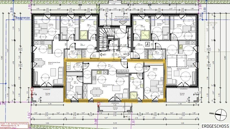 Erdgeschoßwohnung Ostrhauderfehn - 3 Zimmer, 86 m&sup2;, 820&euro; | Angebot:26561478