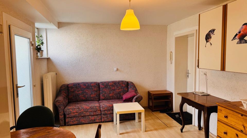 2 Zimmer möblierte Wohnung, 47 m2, nur für August. 400 €