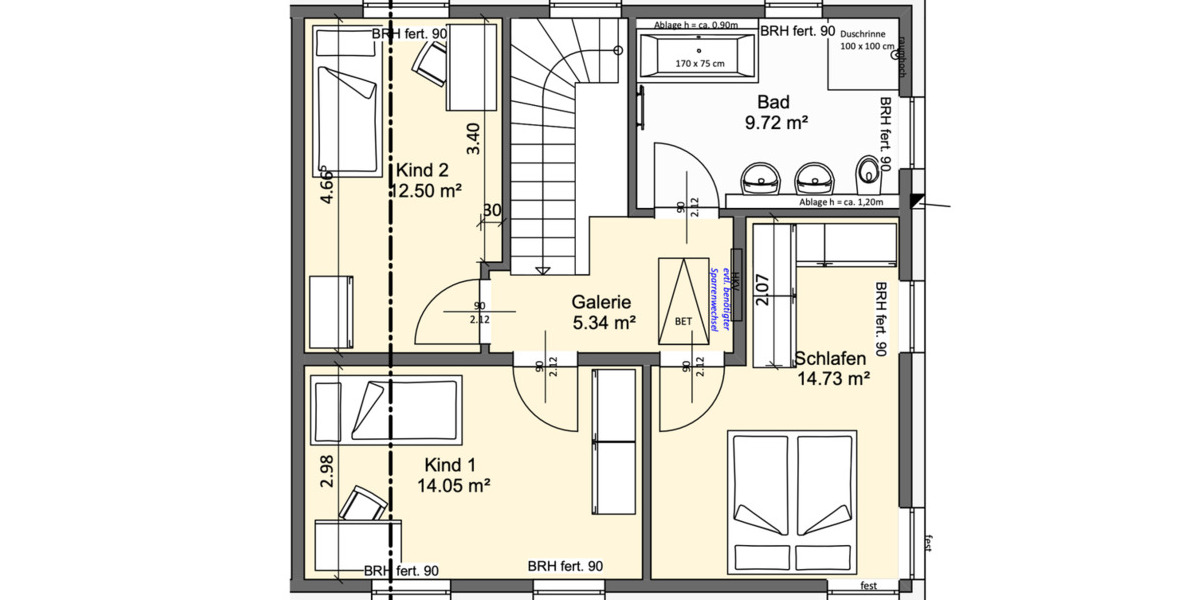 Doppelhaushälfte Glienicke/Nordbahn Nordbahn - 5 Zimmer, 126 m&sup2;, 2.495&euro; | Angebot:25233352