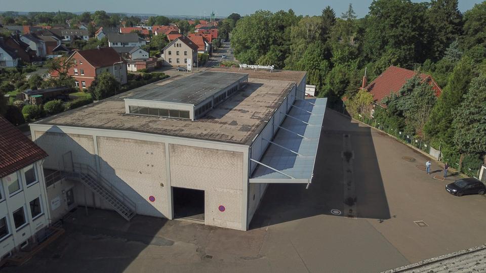 Lagerhalle im Gewerbepark 