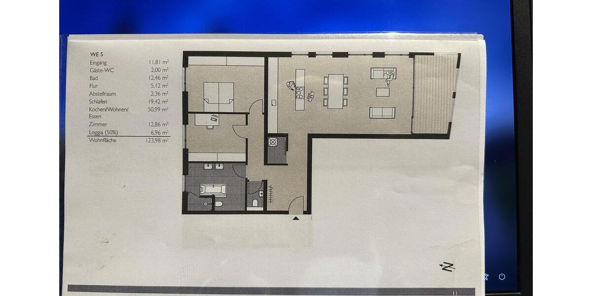Moderne Stadtwohnung Bühl 3 zimmer
