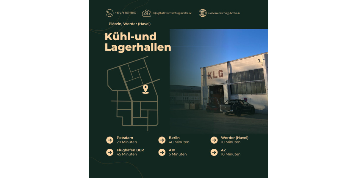 Gewerbeobjekt Werder (Havel) - 800&euro; | Angebot:14915250