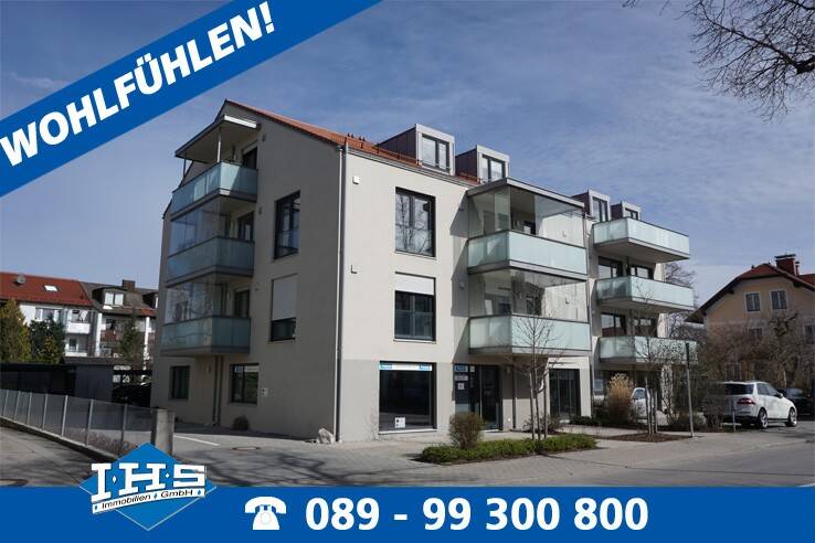 Helle & moderne 3-Zimmer-Wohnung mit 3 Balkonen in S-Bahn-Nähe Poing