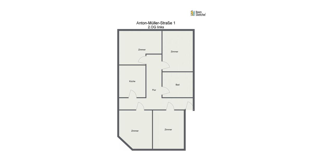 Etagenwohnung Wilhelmshaven - 4 Zimmer, 94 m&sup2;, 594&euro; | Angebot:23314406