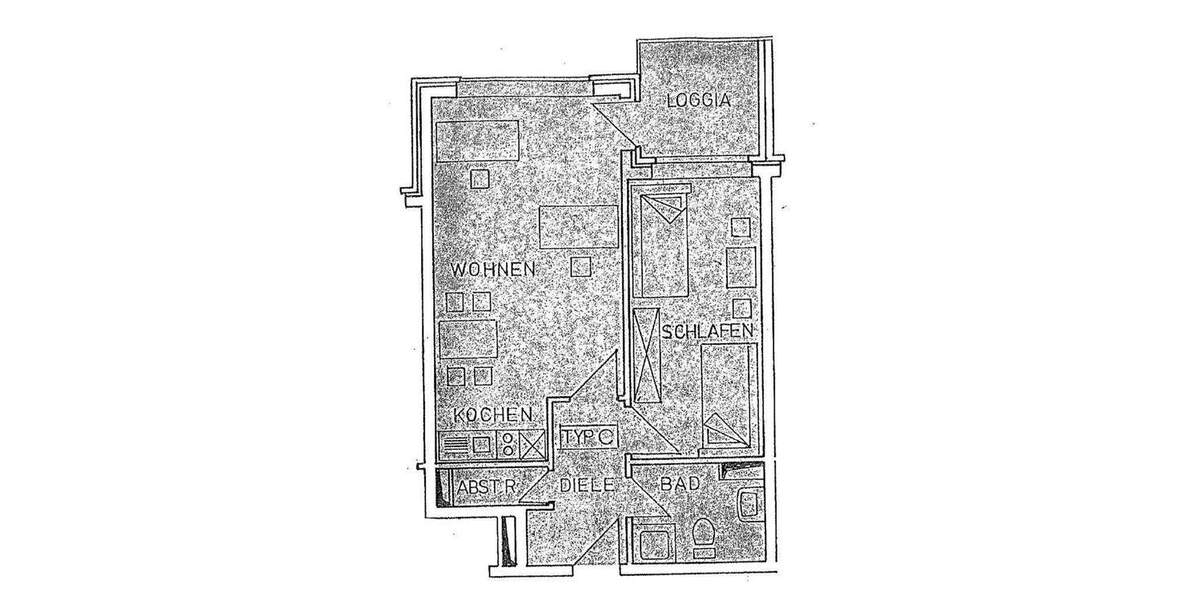 Etagenwohnung Paderborn Kernstadt - 2 Zimmer, 48 m&sup2;, 510&euro; | Angebot:24532937