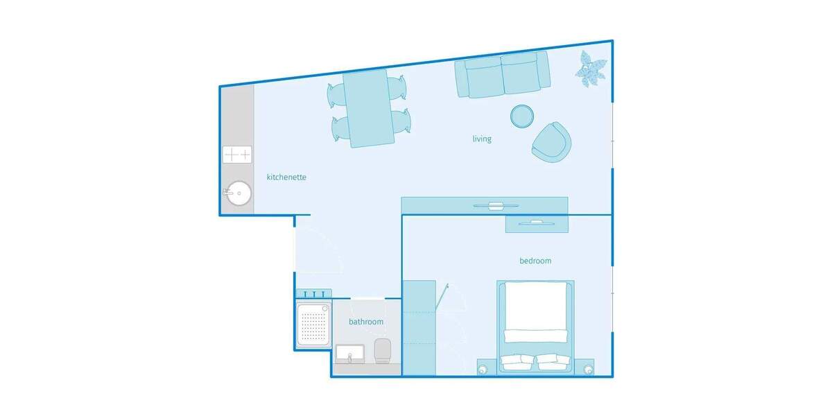 Etagenwohnung Berlin Karlshorst - 2 Zimmer, 38 m&sup2;, 2.670&euro; | Angebot:26718096