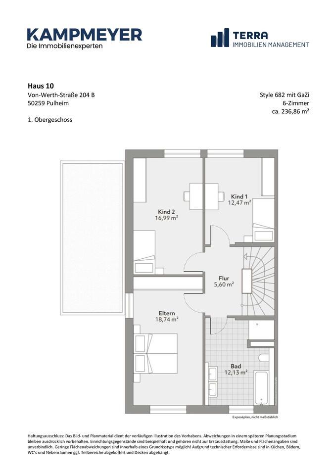 Besichtigung des Musterhauses – jeden Mittwoch 17–18 Uhr und Samstag 14–15 Uhr zimmer