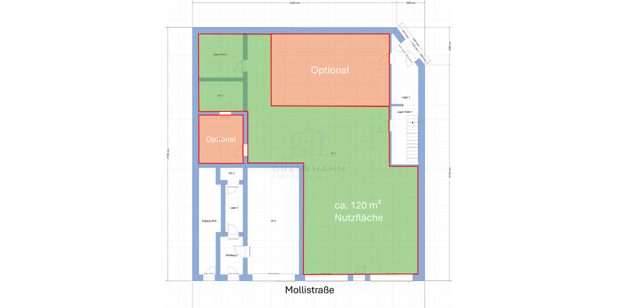 Gewerbeobjekt Bad Doberan Kammerhof - 1.480&euro; | Angebot:25730121