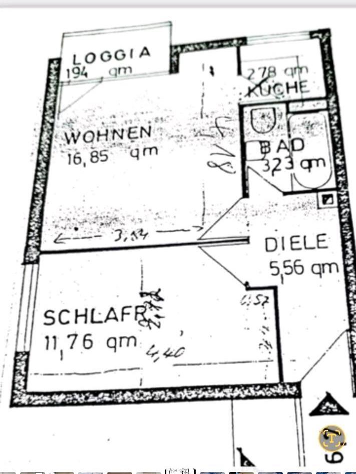2 Zimmer Wohnung