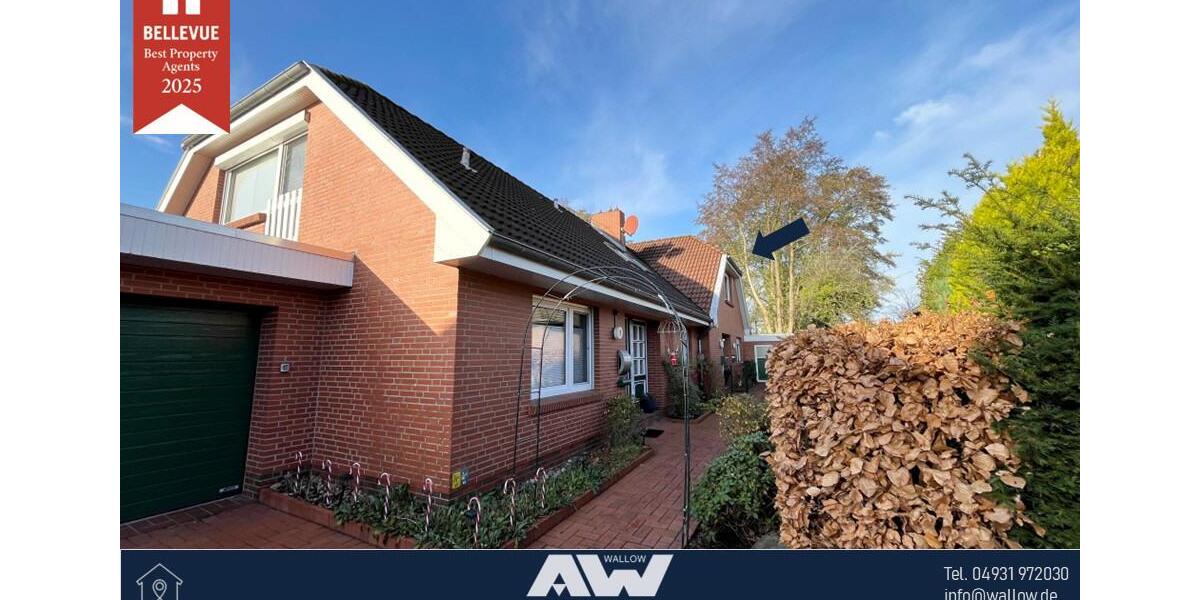 Dachgeschosswohnung mit Balkon und Garage in Norden! 3 zimmer