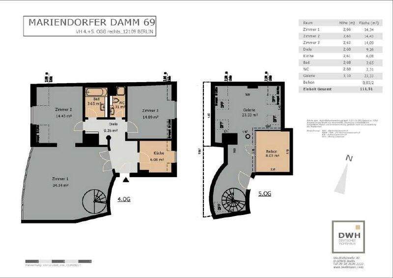 Maisonette - Traum in Mariendorf! 3 zimmer