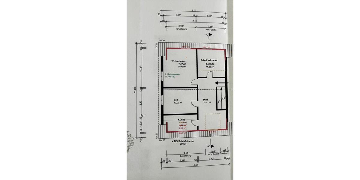 Maisonettenwohnung Welzheim - 3.5 Zimmer, 90 m&sup2;, 900&euro; | Angebot:24966171