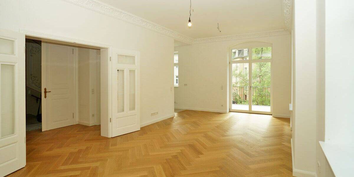 Etagenwohnung Dresden Striesen-Ost - 3 Zimmer, 97 m&sup2;, 1.895&euro; | Angebot:26767950