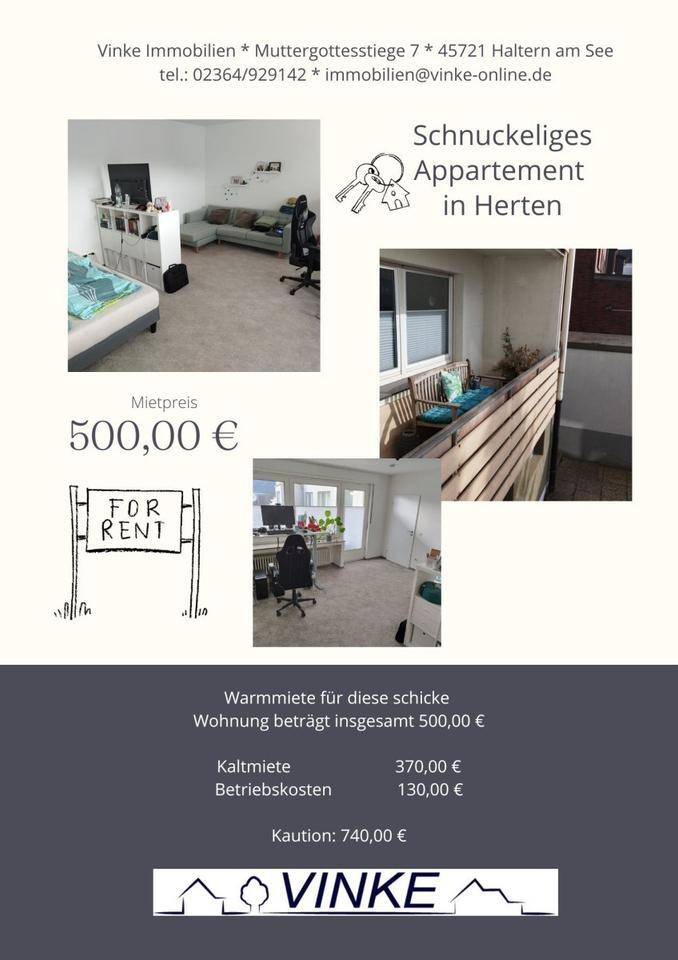 Schnuckeliges Appartement in Herten Disteln zimmer