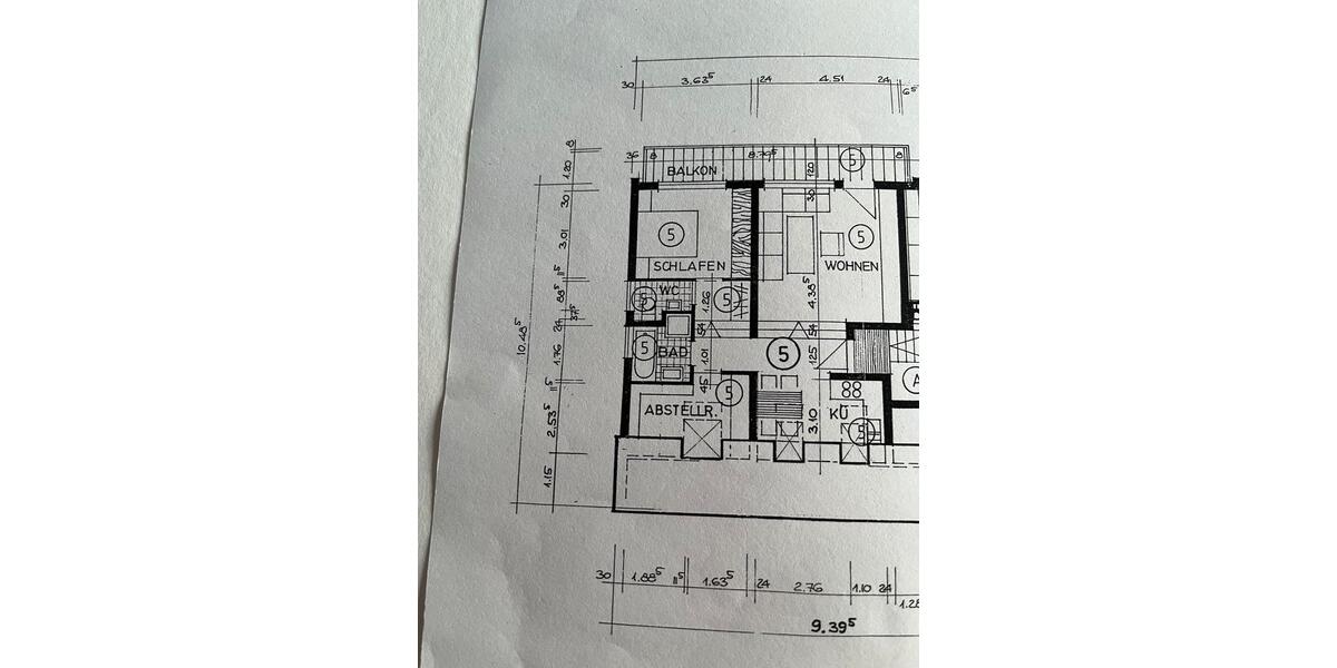 Dachgeschoßwohnung Lenningen - 3 Zimmer, 58 m&sup2;, 940&euro; | Angebot:24554499