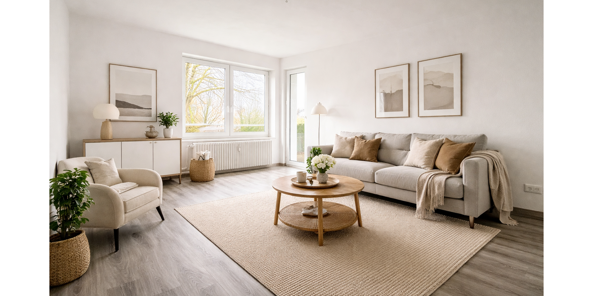 Etagenwohnung Bassum - 3 Zimmer, 64 m&sup2;, 510&euro; | Angebot:25997916