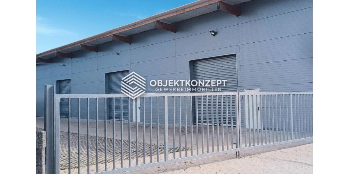 Lagerhalle mit ca. 250 m² Nutzfläche, Rolltor & optionalem Außenbereich zimmer