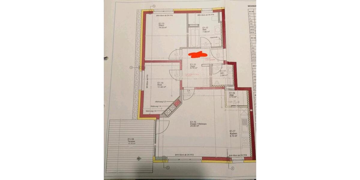 Barrierefreie 3-Zimmer-Erdgeschosswohnung mit Terrasse 3 zimmer