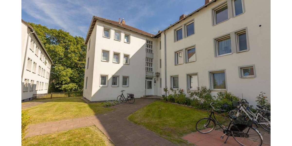 Etagenwohnung Oldenburg Drielake - 2 Zimmer, 43 m&sup2;, 439&euro; | Angebot:26149970