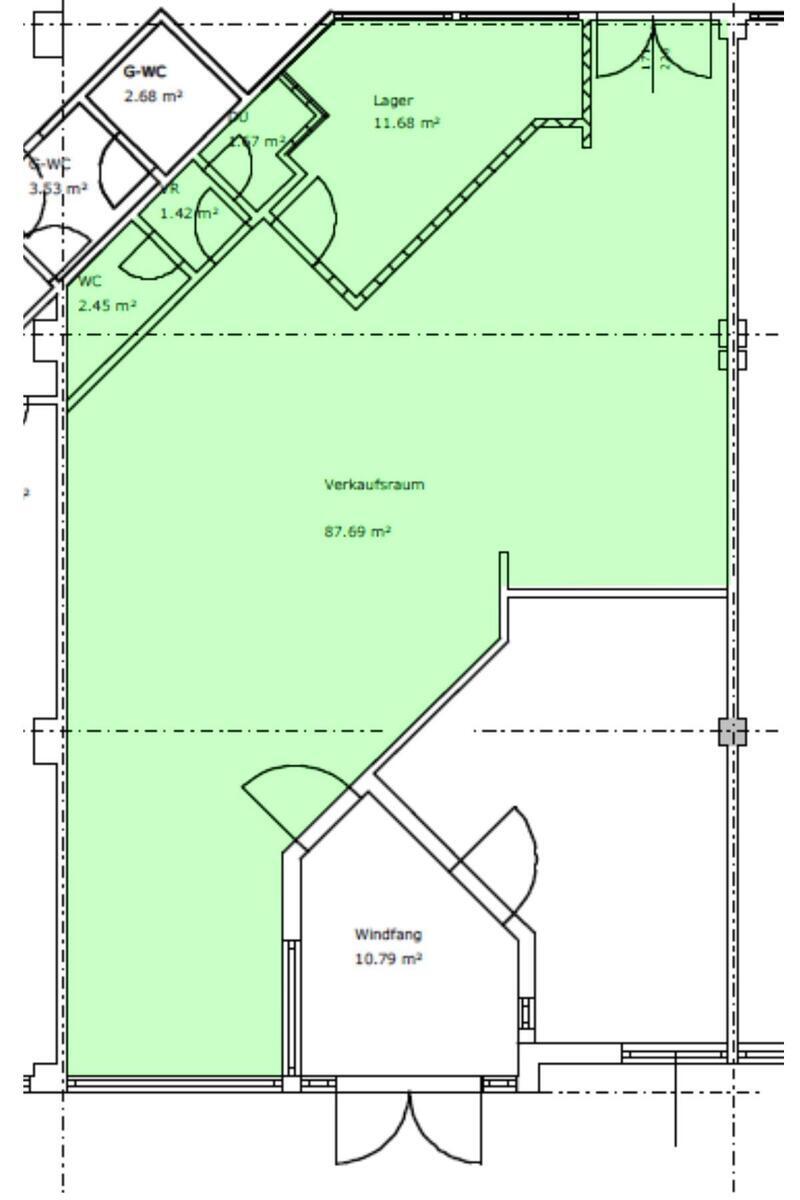 Große Laden-, Büro- oder Praxisfläche in Hermsdorf zimmer
