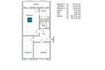 Erdgeschoßwohnung Dresden Prohlis - 3 Zimmer, 64 m&sup2;, 566&euro; | Angebot:26542607