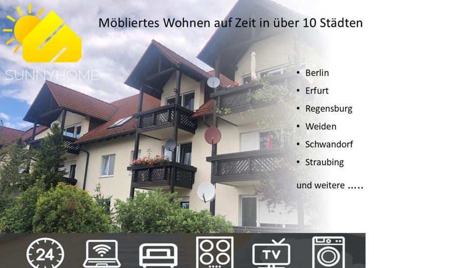 Monteurwohnung inkl. W-Lan, TV und Küche in Nittenau 3 zimmer