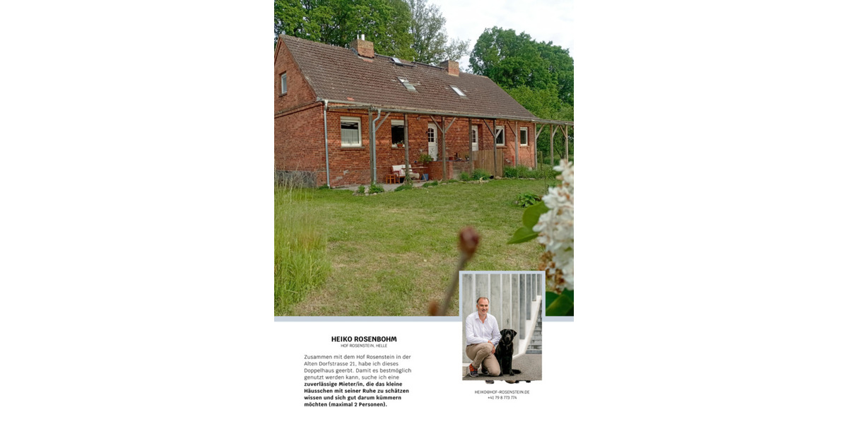 Doppelhaushälfte Pritzwalk - 3.5 Zimmer, 98 m&sup2;, 850&euro; | Angebot:25164608