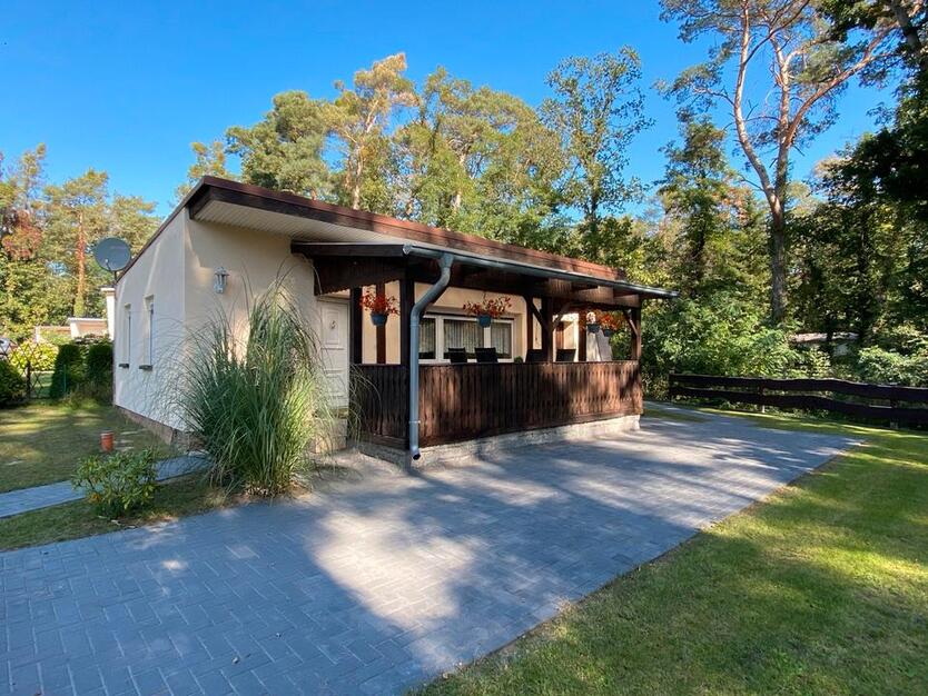 Ferienhaus im Havelland mit Boot am See