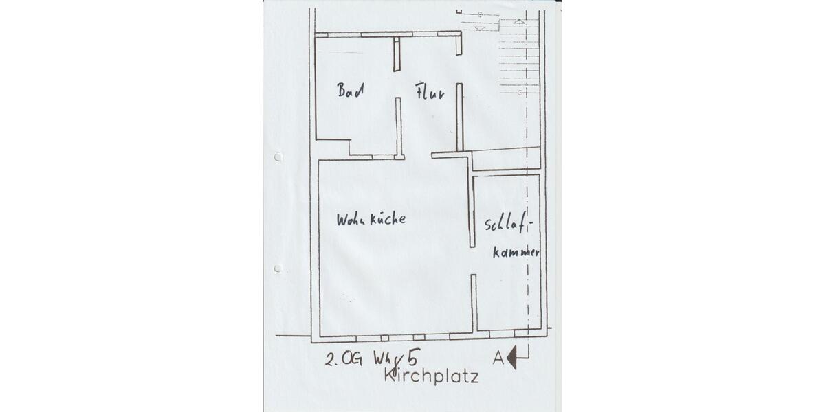 Etagenwohnung Pößneck - 2 Zimmer, 47 m&sup2;, 329&euro; | Angebot:25145528