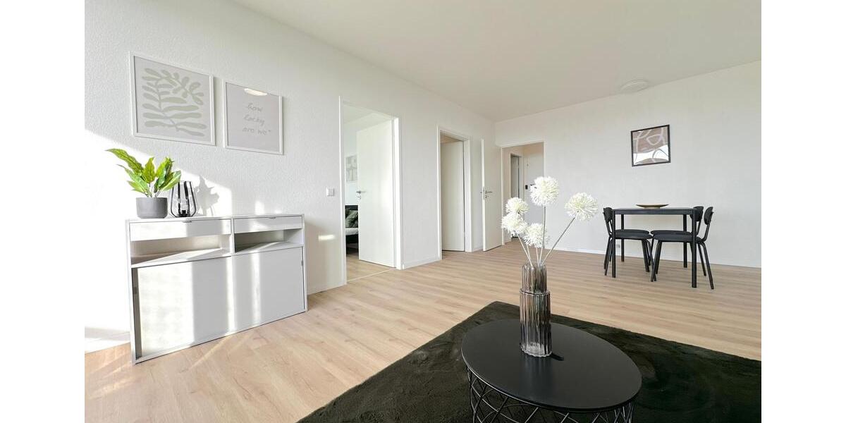 2-Zi-Wohnung im 18. OG | Voll möbliert | Erstbezug| 1.005€ warm | LU-Mitte 2 zimmer