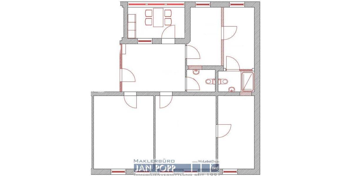 Gewerbeobjekt Greiz - 5 Zimmer, 138 m&sup2;, 1.050&euro; | Angebot:26796380