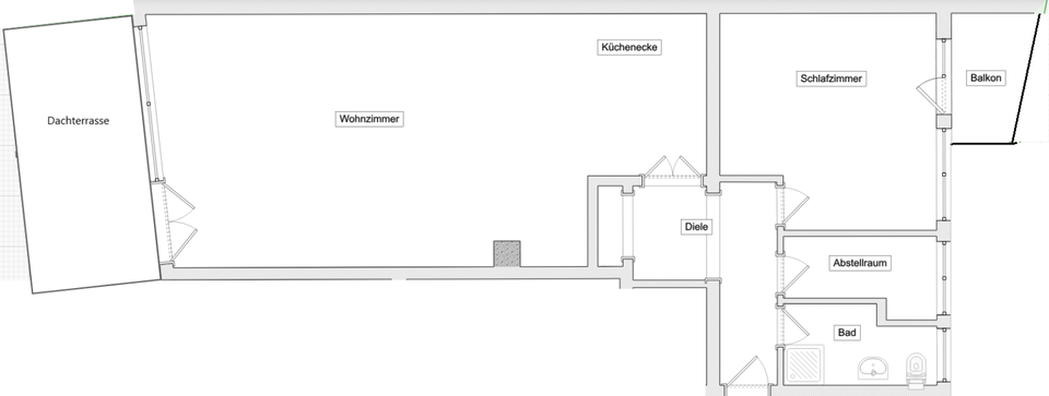 Etagenwohnung Swisttal - 2.5 Zimmer, 93 m&sup2;, 1.300&euro; | Angebot:24646211