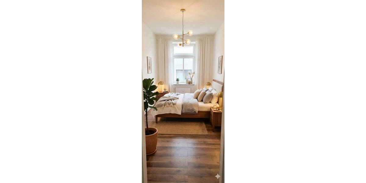 Etagenwohnung Schwerin Altstadt - 2 Zimmer, 60 m&sup2;, 655&euro; | Angebot:26607338