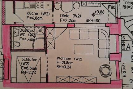 Wohnung Bautzen - 1 Zimmer, 46 m&sup2;, 346&euro; | Angebot:26168408