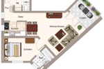 Etagenwohnung Baden-Baden Innenstadt - 2 Zimmer, 75 m&sup2;, 900&euro; | Angebot:26826283