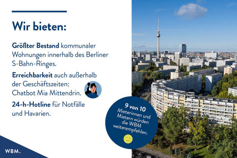 1-Zimmer-Wohnung in Mitte