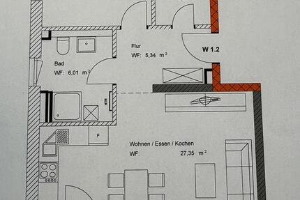 Wohnung Nördlingen - 2 Zimmer, 61 m&sup2;, 670&euro; | Angebot:25306420