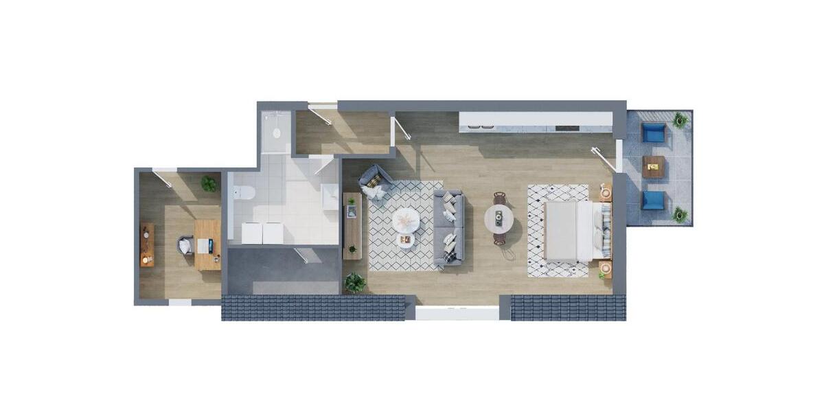 Etagenwohnung Neustadt in Holstein - 3 Zimmer, 74 m&sup2;, 1.450&euro; | Angebot:26346978