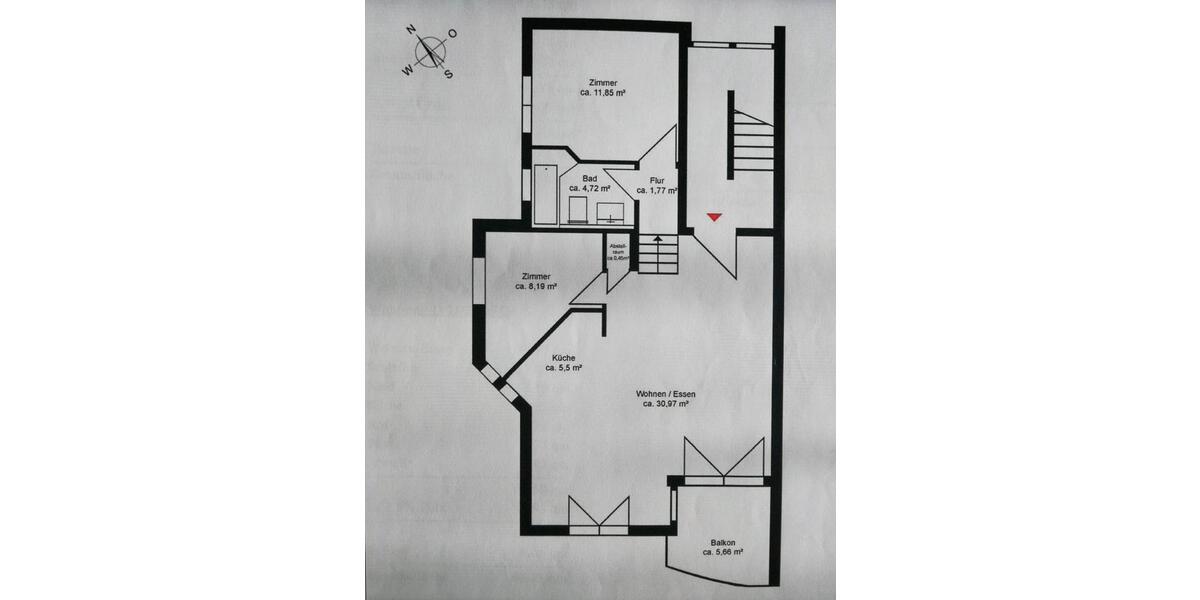 Etagenwohnung Uhldingen-Mühlhofen Mühlhofen - 3 Zimmer, 70 m&sup2;, 1.400&euro; | Angebot:25017403