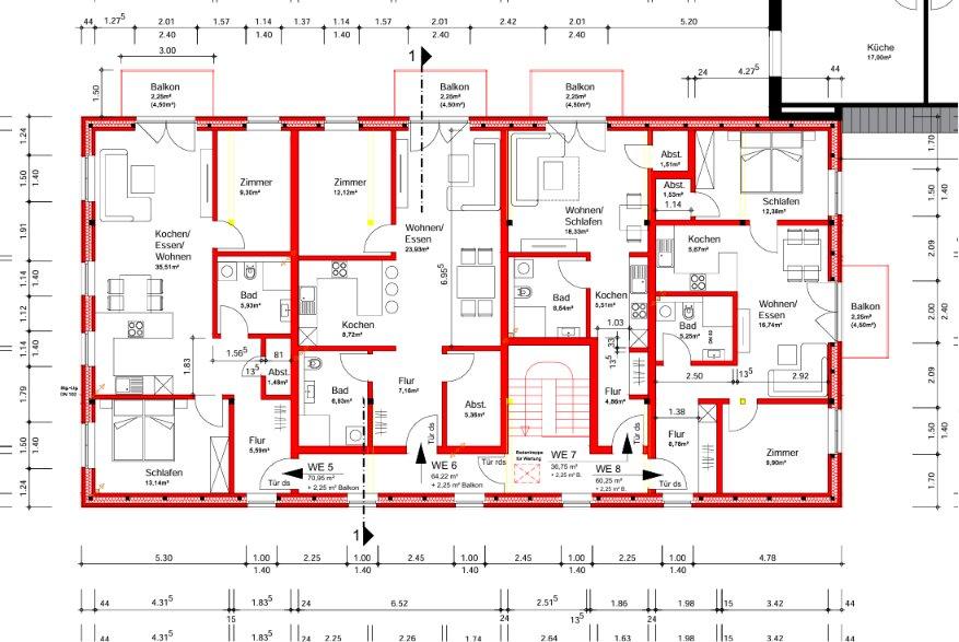 Etagenwohnung Schmalfeld - 2 Zimmer, 60 m&sup2;, 599&euro; | Angebot:26633861