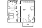 Etagenwohnung Düsseldorf Stadtbezirk 9 - 2 Zimmer, 71 m&sup2;, 826&euro; | Angebot:25099684