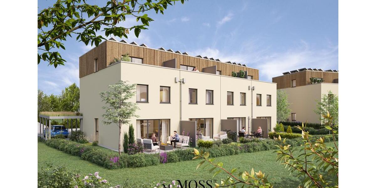 ERSTBEZUG mit Einbauküche und 2 Stellplätzen Energieeffizientes, nahezu autarkes KFW40 Reihenhaus 4 zimmer