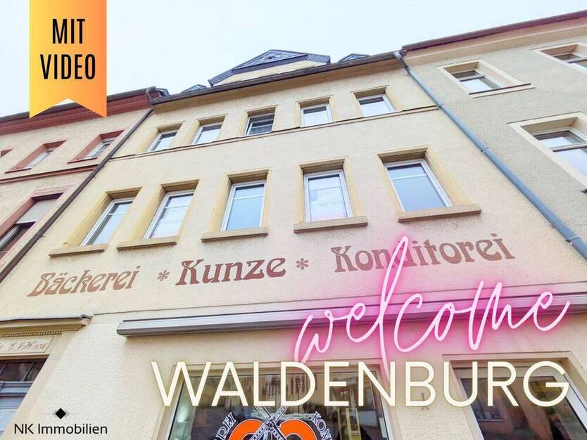 ++ einziehen & wohlfühlen - neue, charmante 2-Raum Wohnung auf dem Markt in Waldenburg ++