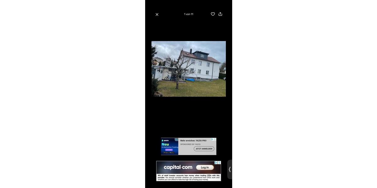 Erdgeschoßwohnung Villingen-Schwenningen Schwenningen - 2 Zimmer, 50 m&sup2;, 600&euro; | Angebot:26681897