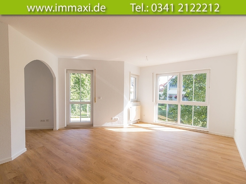 MARKKLEEBERG + 2 Zimmer + BALKON + TRAUMHAFT RUHIG + NEU RENOVIERT